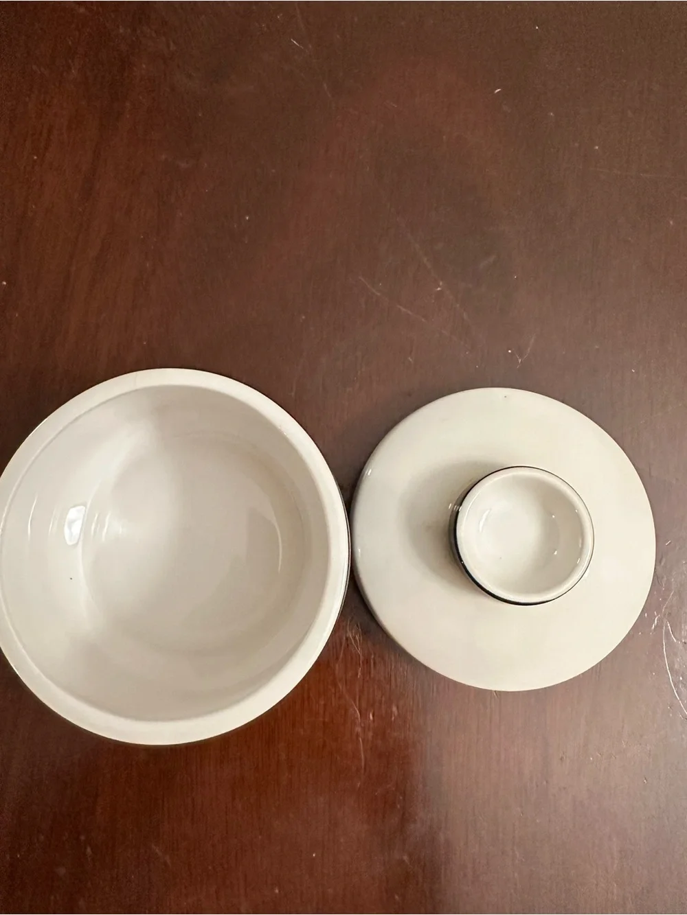 Vintage Mikasa Mediterranean Black Sugar Bowl With Lid Japan